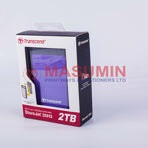 External Hard Drive - 2TB - Transcend - 3.0 - Masuminprintways