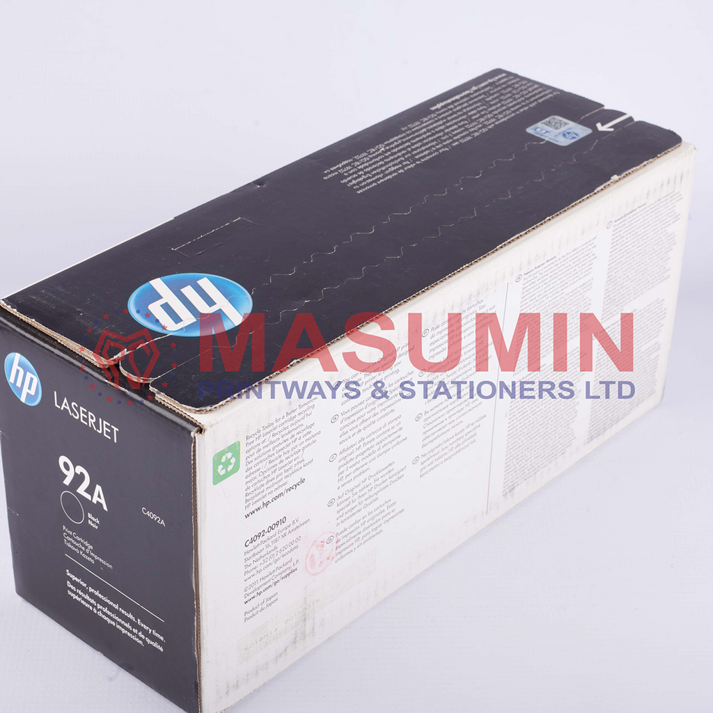 Toner HP 92A black - Masuminprintways