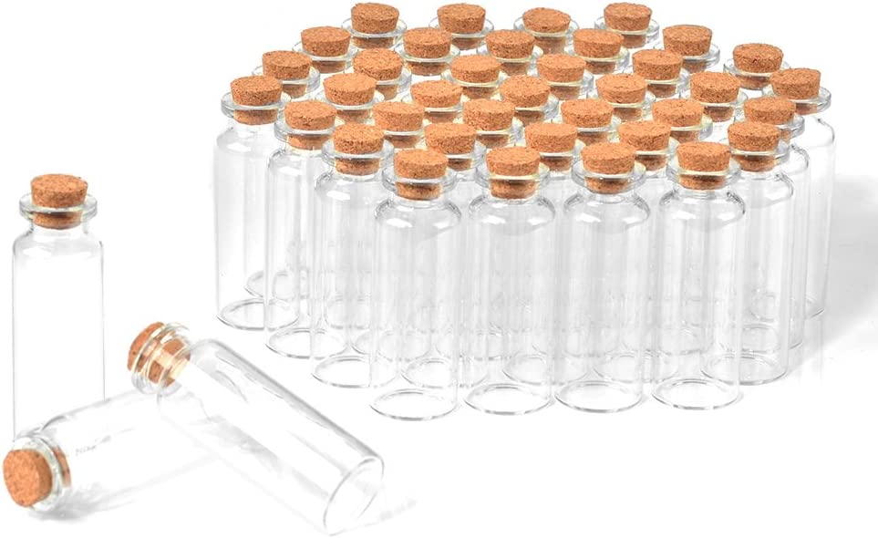 Crafty - Mini Glasses Bottle - 20ml - 3pc