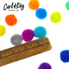 Crafty - Pom Pom - 15mm - 60pc - Mix Colour