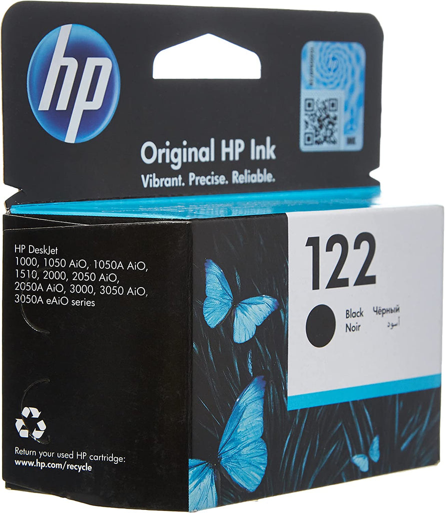 Cartridge - HP - 122 - Black - CH-561HE - Feb23
