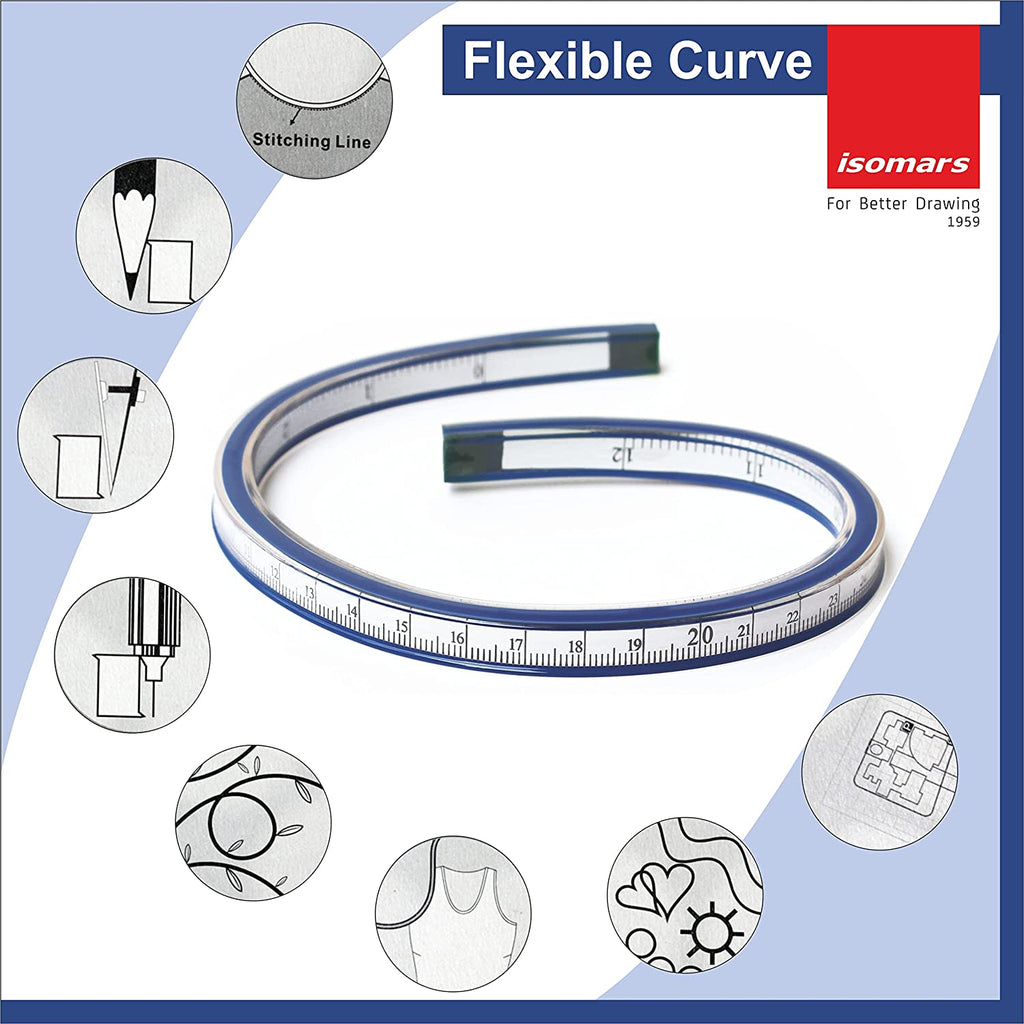Flexible Curve - Isomars - 50cm - Art#FCM50cm