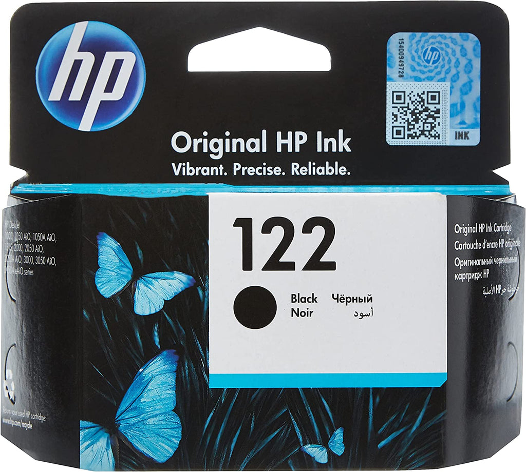 Cartridge - HP - 122 - Black - CH-561HE - Feb23