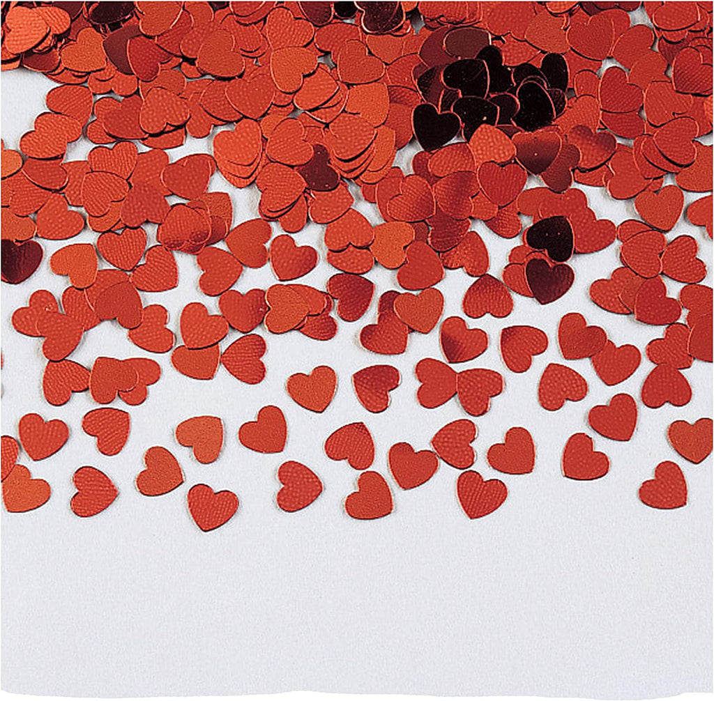Crafty - Ruby - Confetts - Heart - 15mm - Red