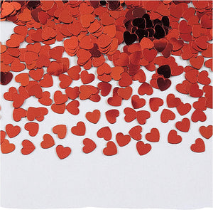 Crafty - Ruby - Confetts - Heart - 15mm - Red