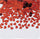 Crafty - Ruby - Confetts - Heart - 15mm - Red