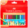 Crayon - 12 color - Grip Erasable - Faber-Castell