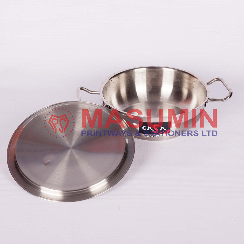 Kadai - Steelo - With Lid - Casa - CA-SK-20