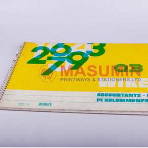 Accountant Blok - Spiral - A3