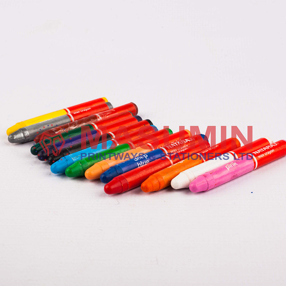 Crayon - Nataraj - Jumbo - 14 Color (90mm)