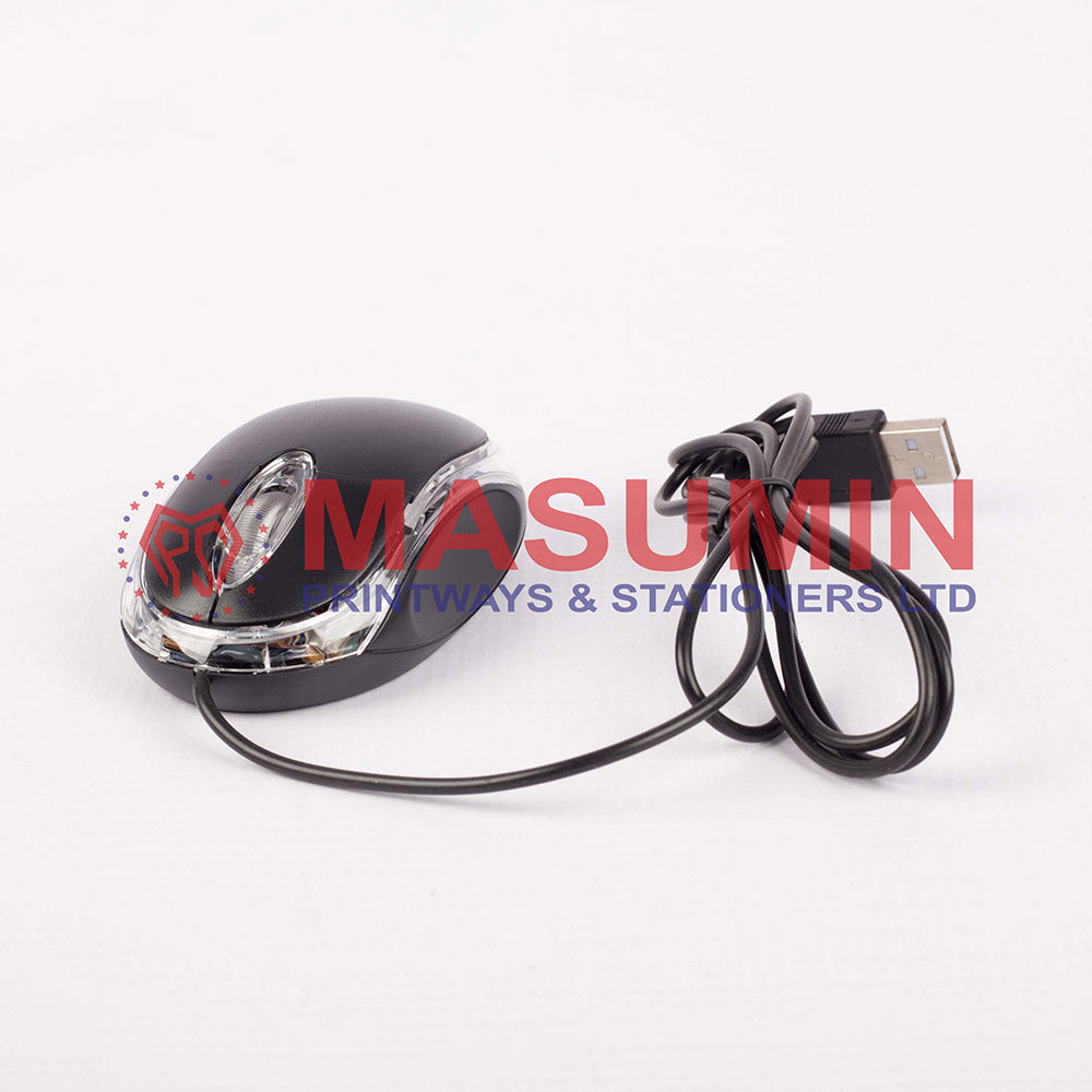 Mouse intex retractable optical mouse