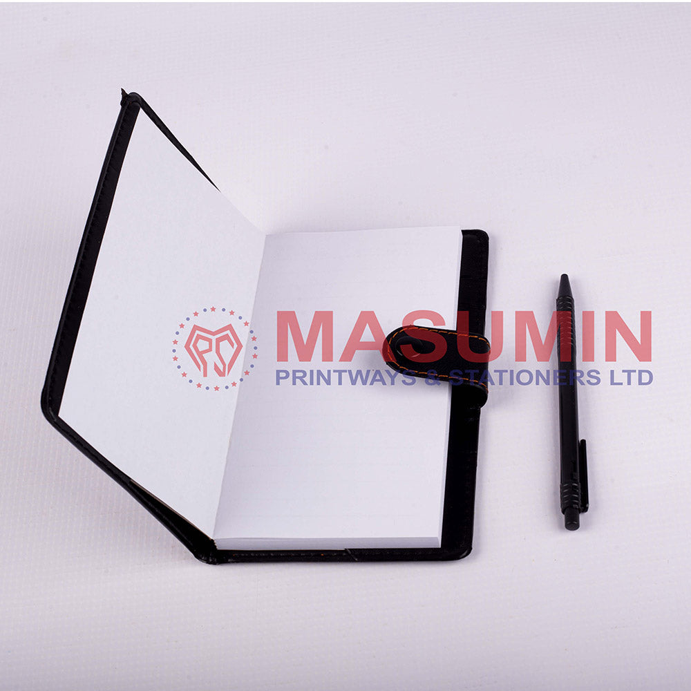 Notebook button BWX-6103 9.2*17cm-78page