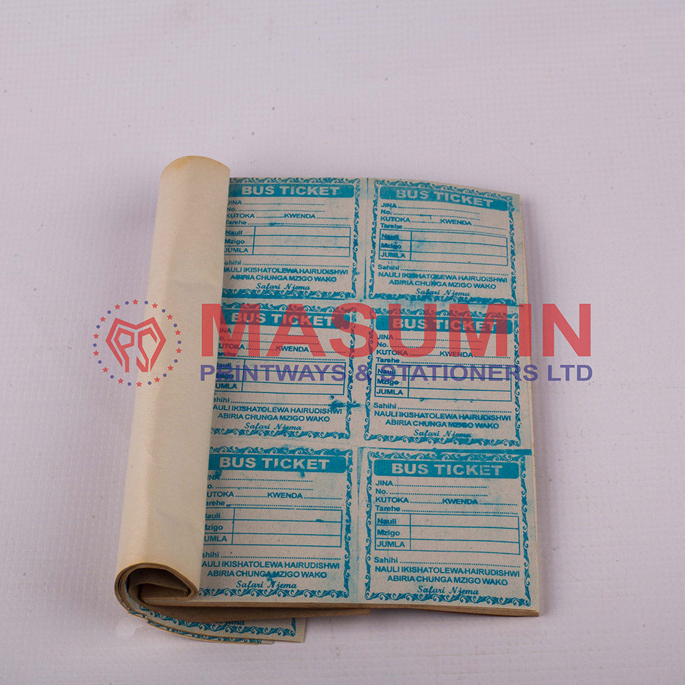 Bus ticket A5