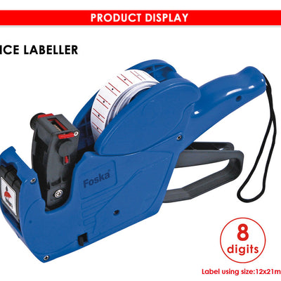 Price Label Machine - 8 Digit -  Foska -NB0211