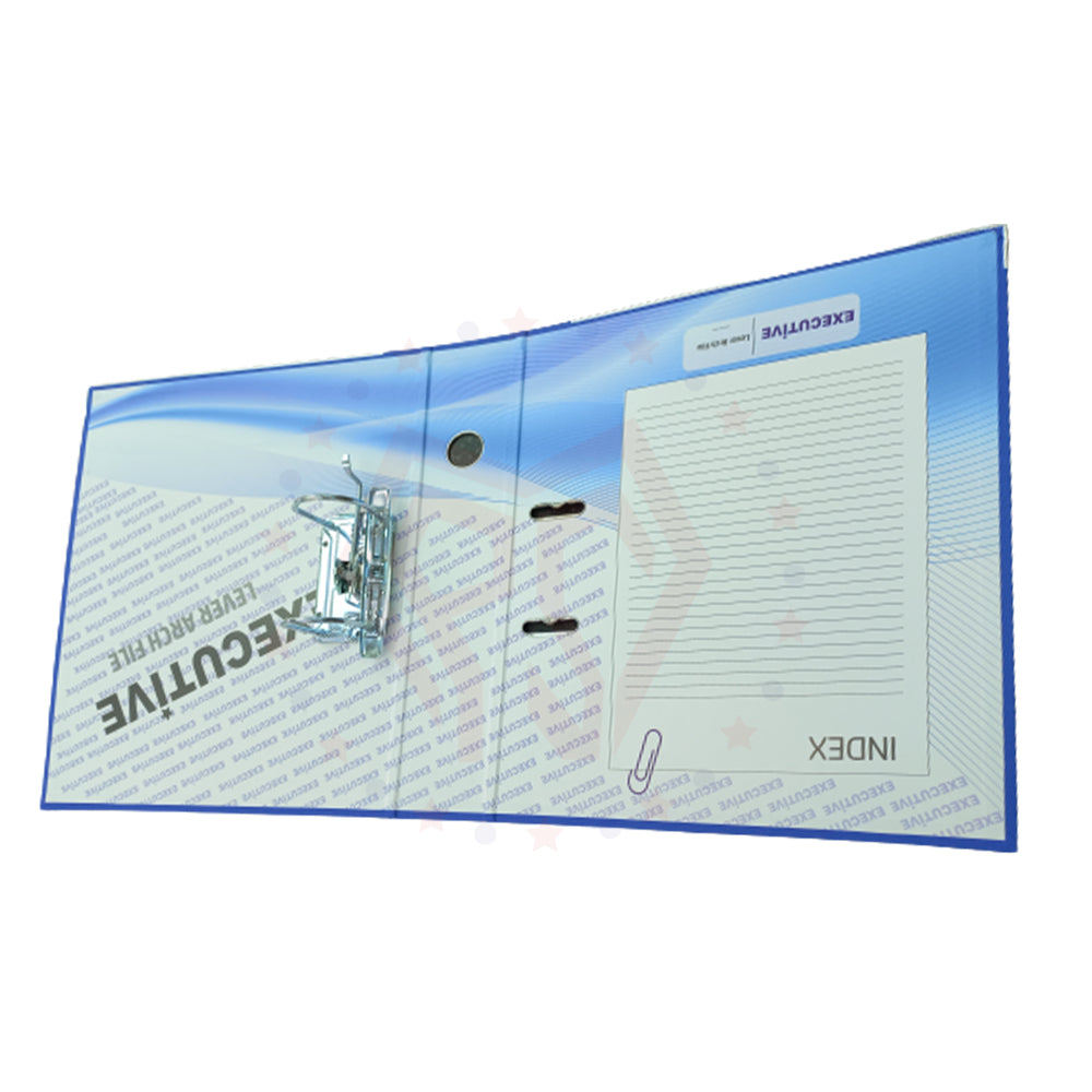 Box File - Pvc - Blue - Executive - 3''