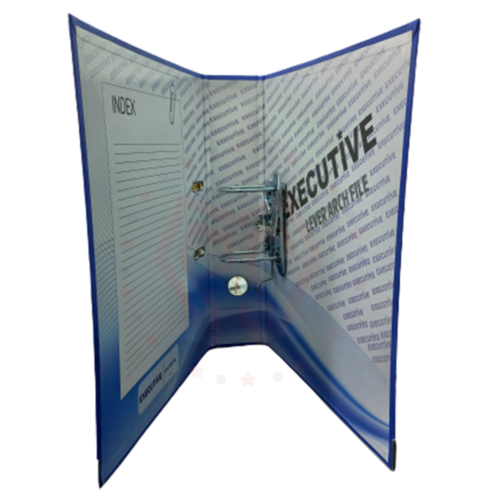Box File - Pvc - Blue - Executive - 3''