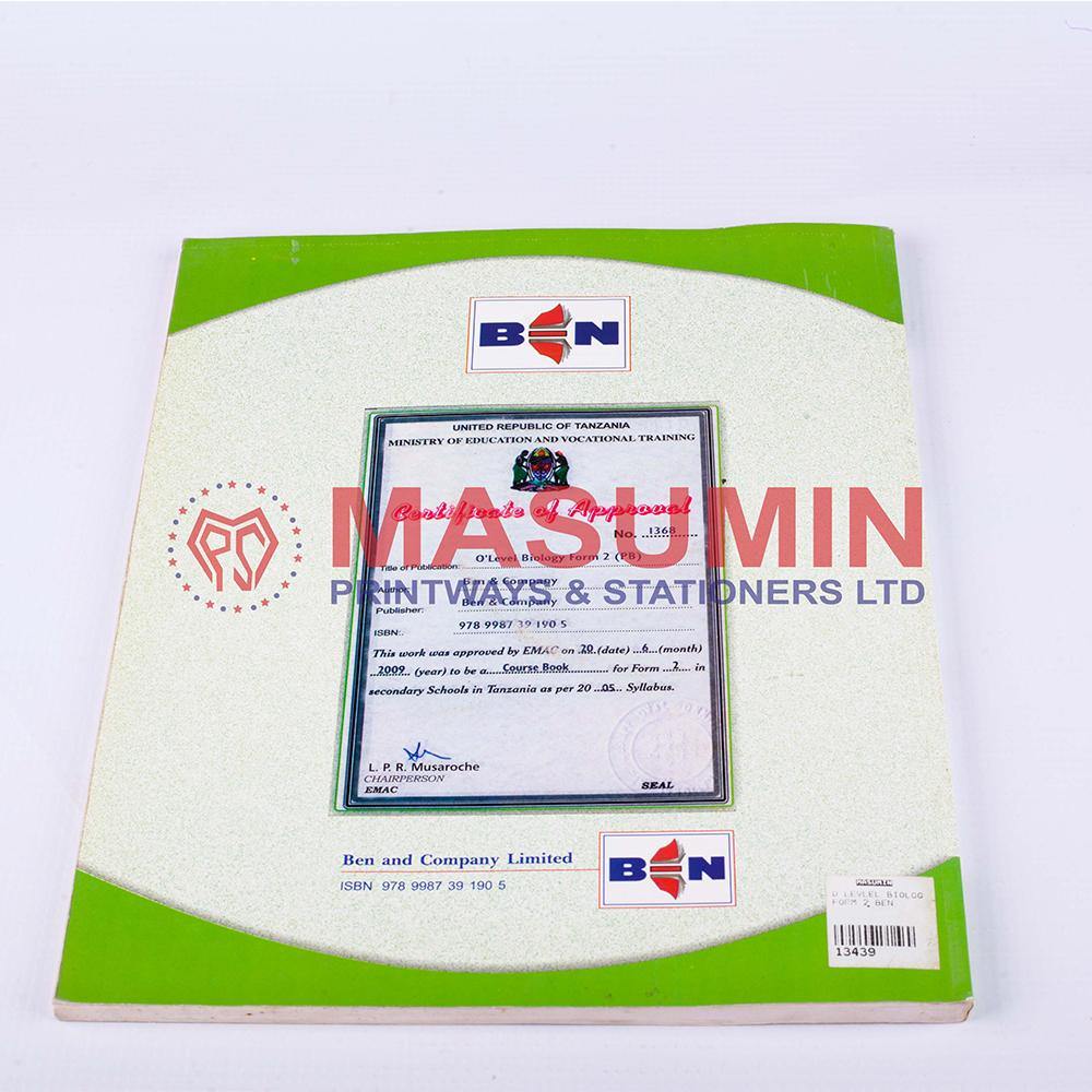 Textbook - Biology - Form - 2 - Masuminprintways