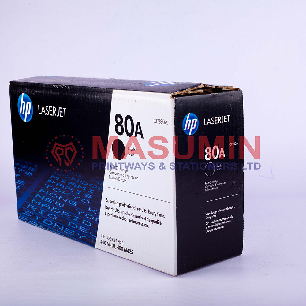 Toner - HP - 80A - Biack - CF-280A