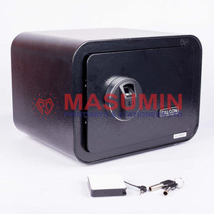 Safe - Falcon - Cube - D23 - Finger Print - Black - Masuminprintways