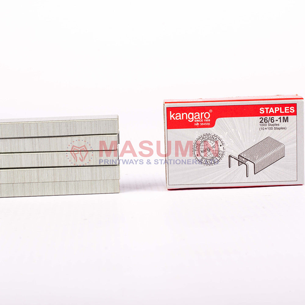 Stapler Pin - 26/6 - Kangaro - 1000 Pcs