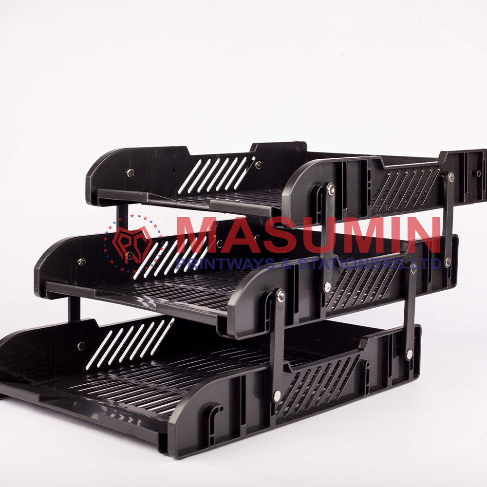 Tray - 3 Tier - Plastic - Adjustable - Foska - BS806