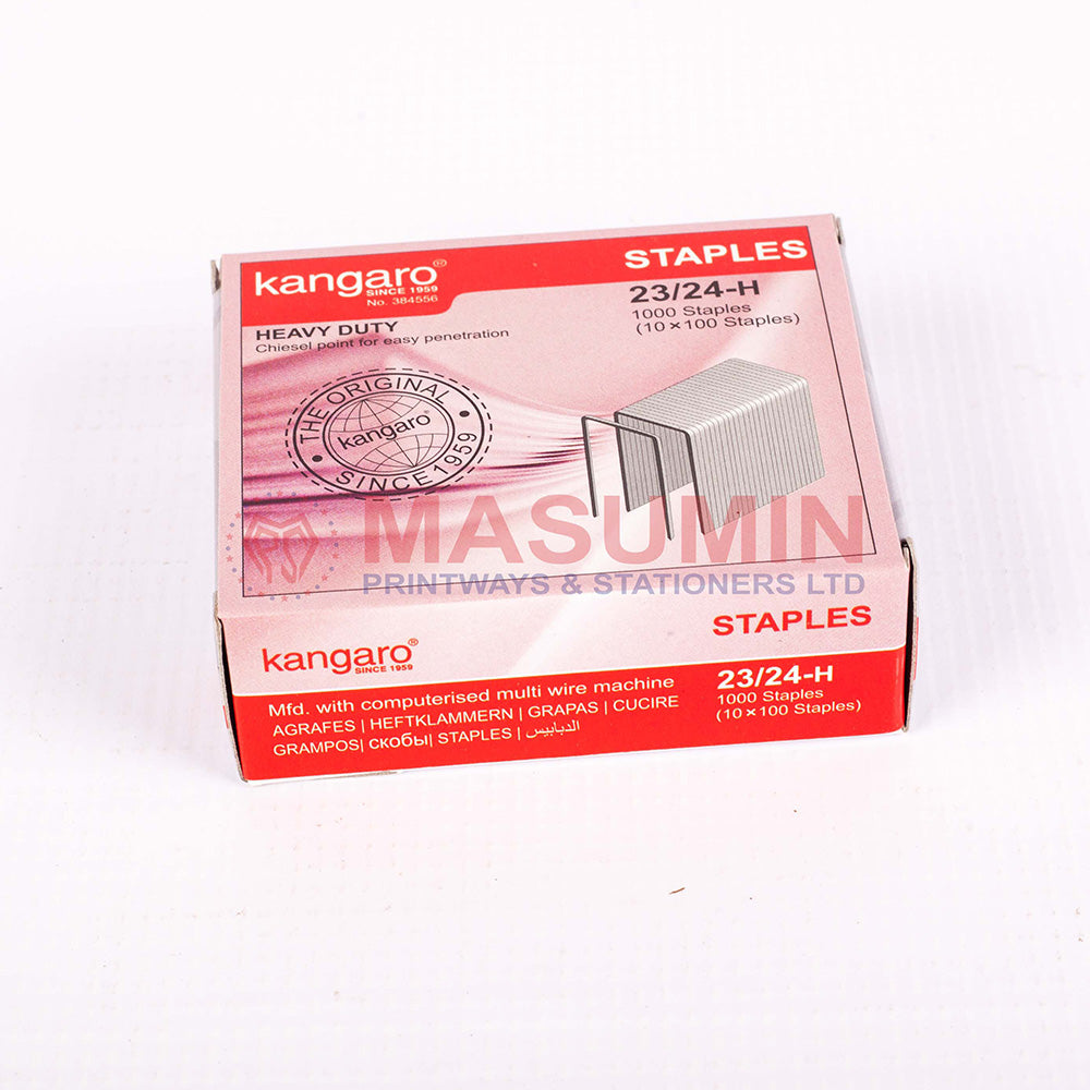 Stapler Pin - 23/24 - Kangaro - 1000pcs - HD