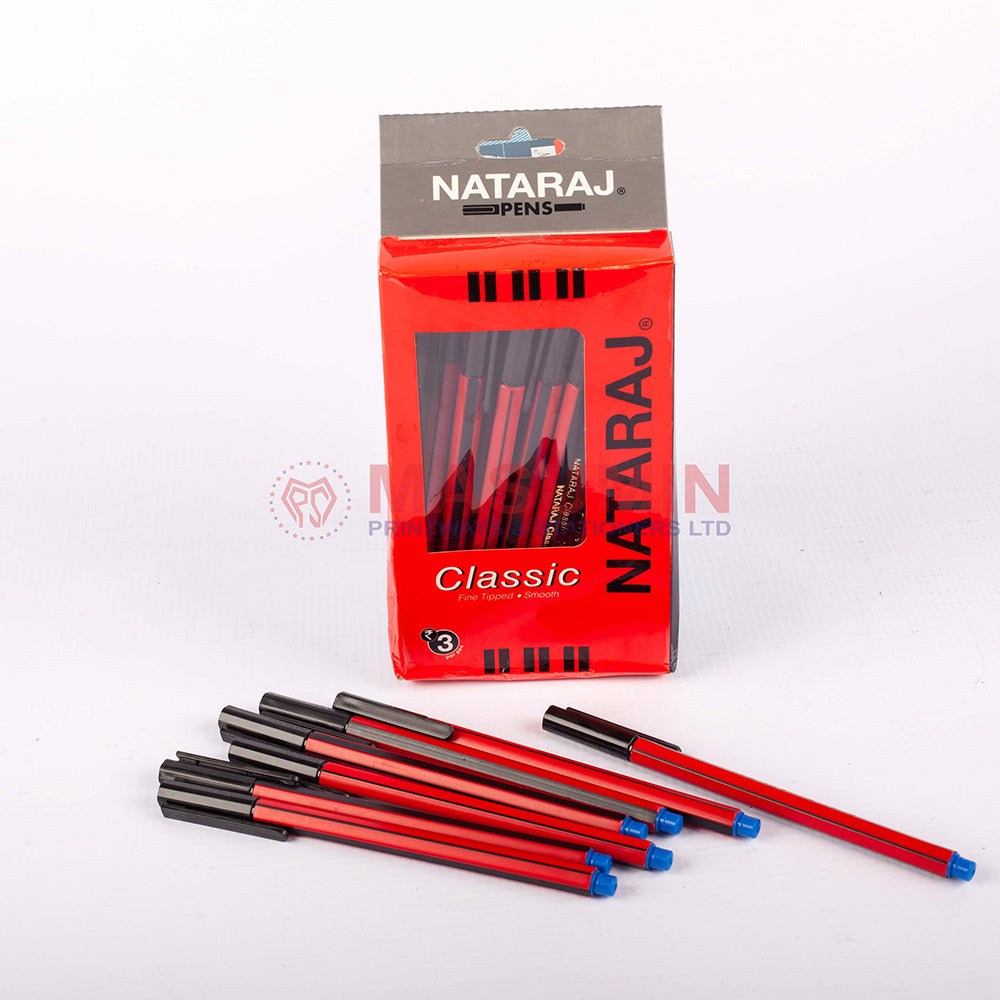 Ball Pen - Nataraj - Blue - Classic