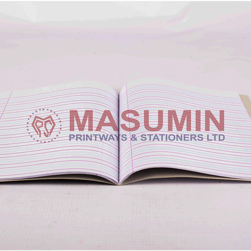 Ex Book - Four Line - 100 Pages - A5 Size