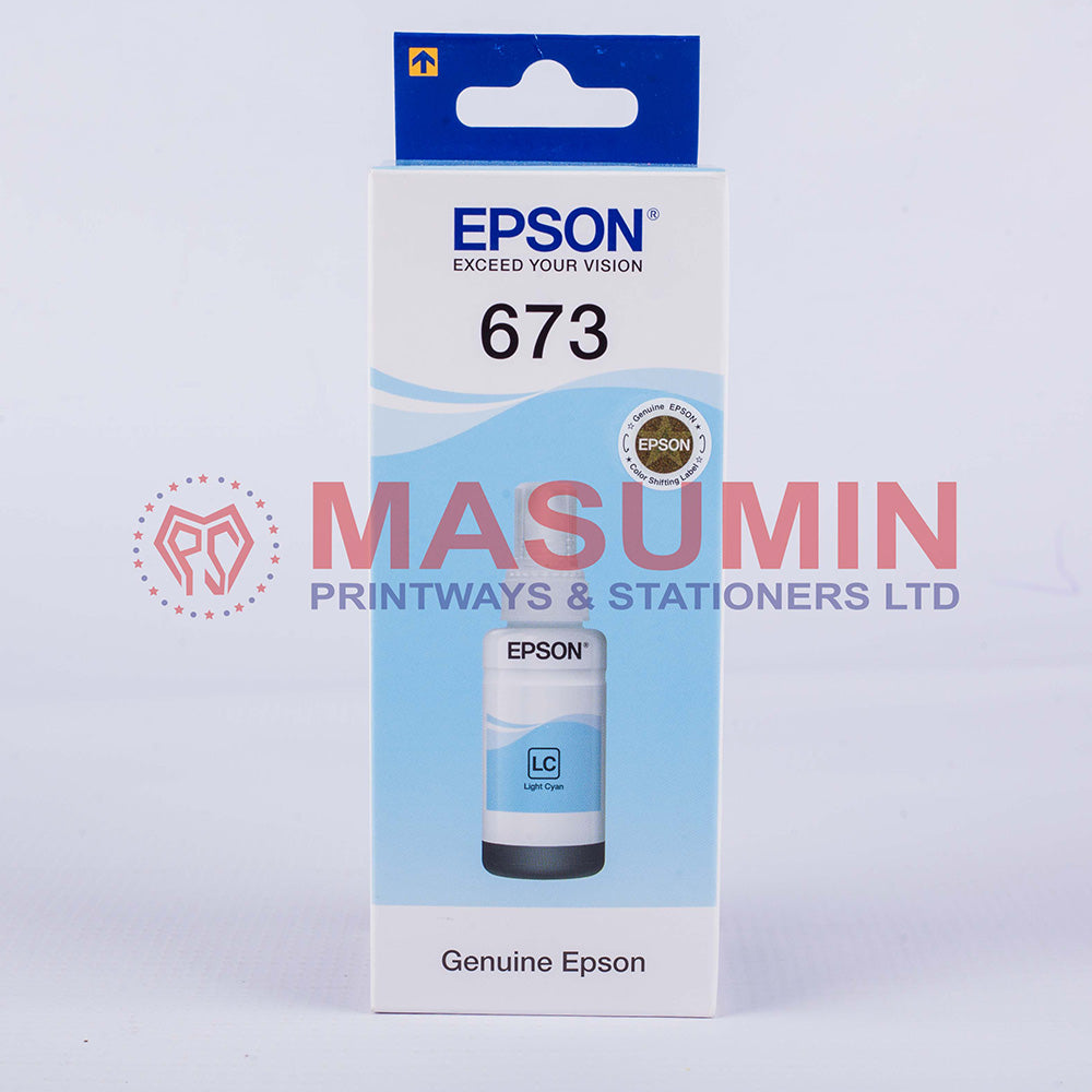 Ink - Bottle - Epson - T-6735 - Light Cyan - 70ml