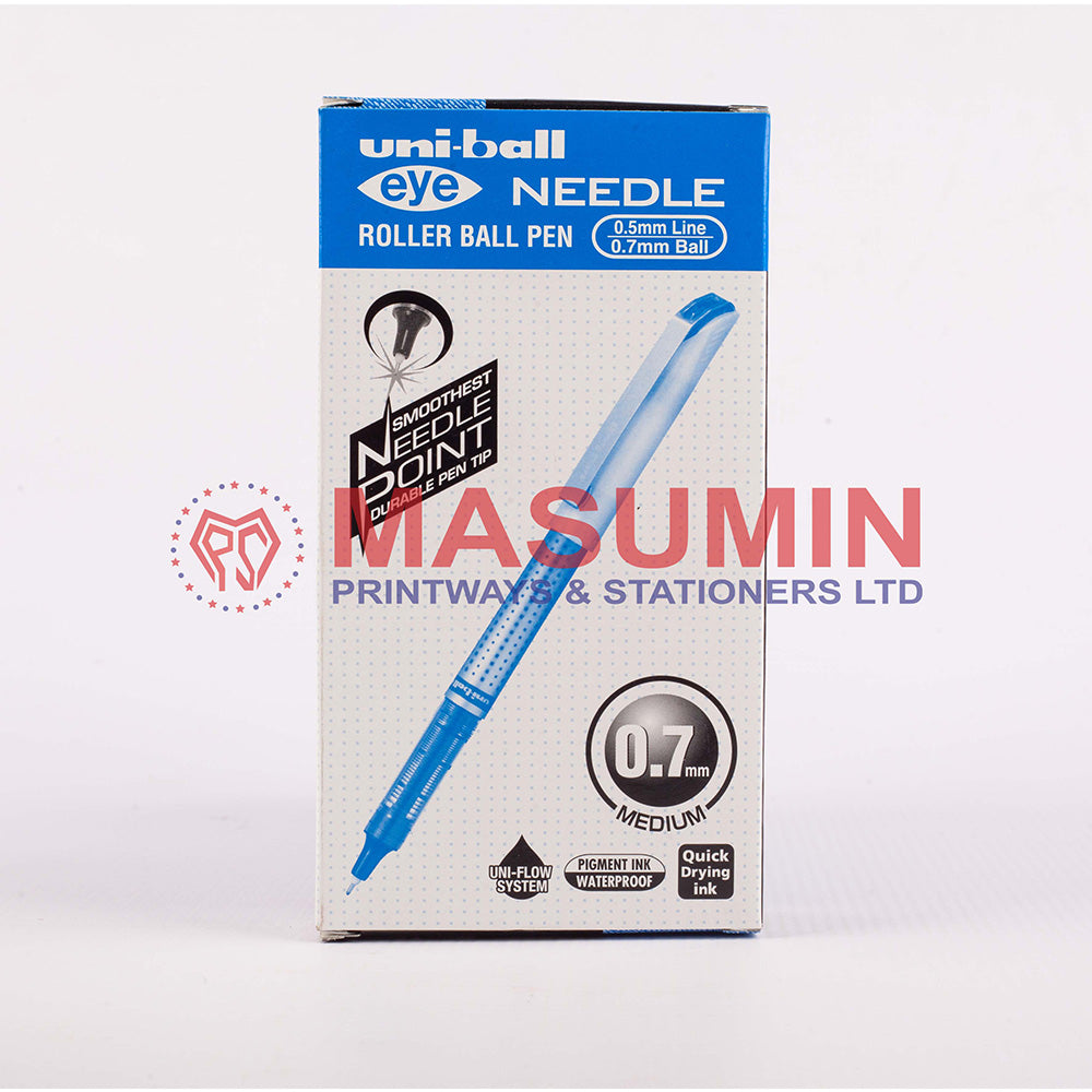 Pen - Uniball - Eye - Needle - Blue - 0.7mm