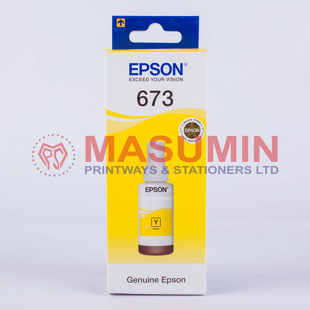 Ink - Bottle - Epson - T-6734 - Yellow - 70ml