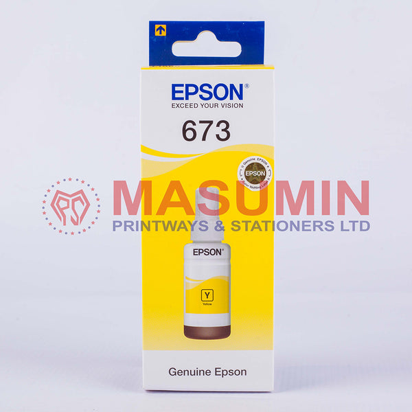 Ink - Bottle - Epson - T-6734 - Yellow - 70ml