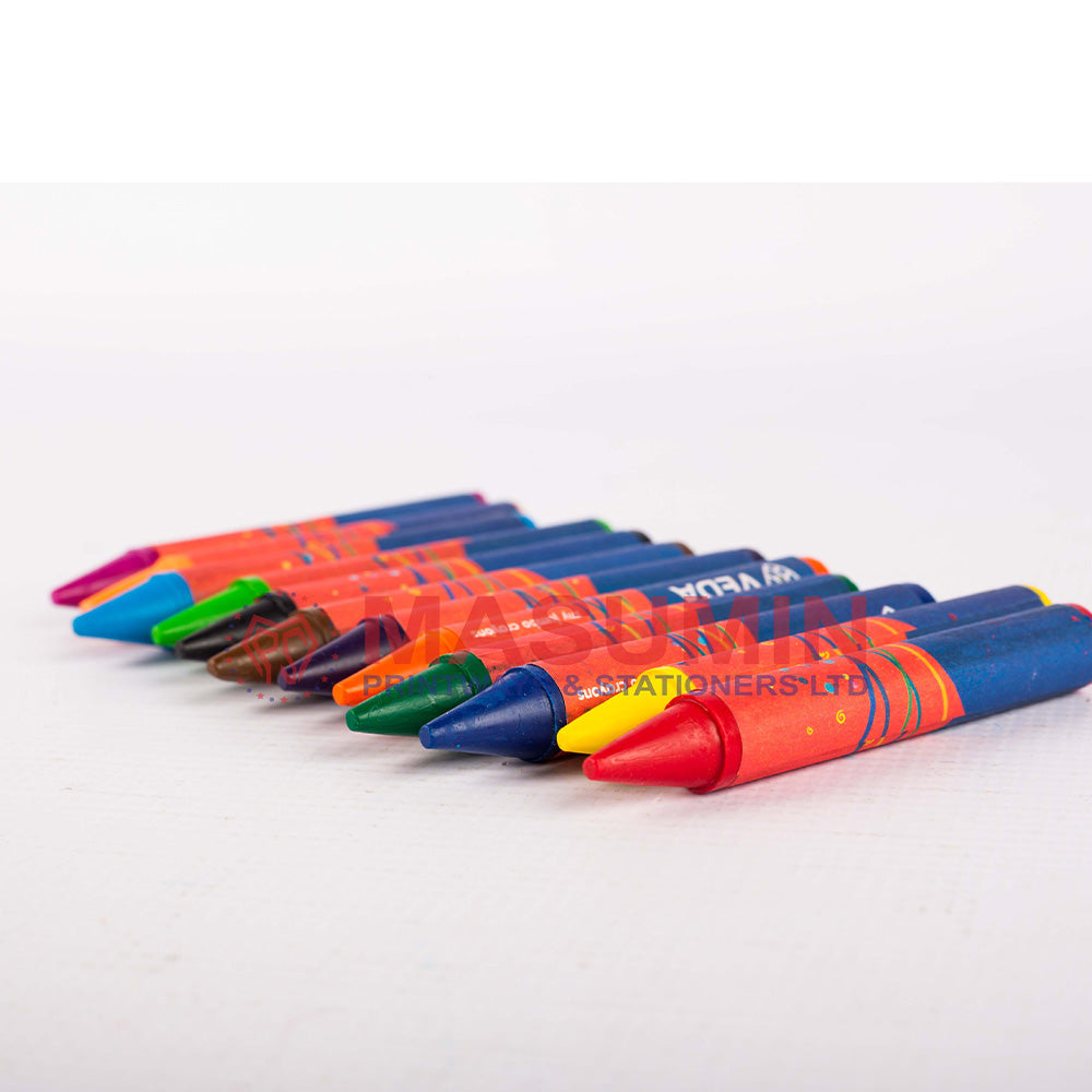 Crayon - Jumbo - Big - Veda - CR-J12A - 12 Color