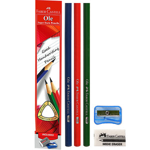 Pencil - 2B - Faber-Castell - Ole - 1000-01BB