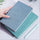 Note Book - A5 - Fabric - Black/Green - With Pen