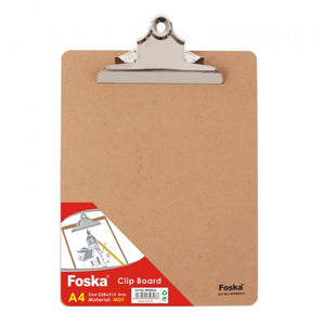 Clip Board - Wooden - A4