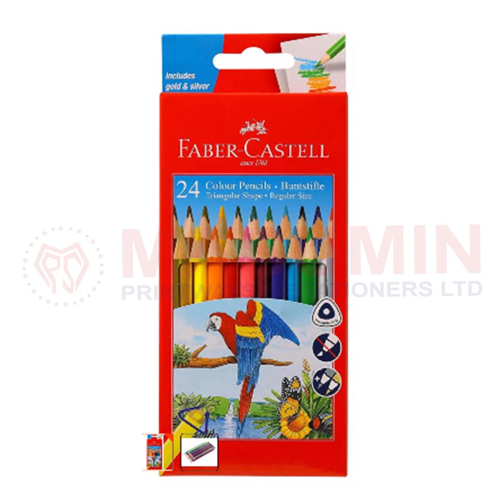 Pencil - Color - 24- Long -  Faber Castell -118024