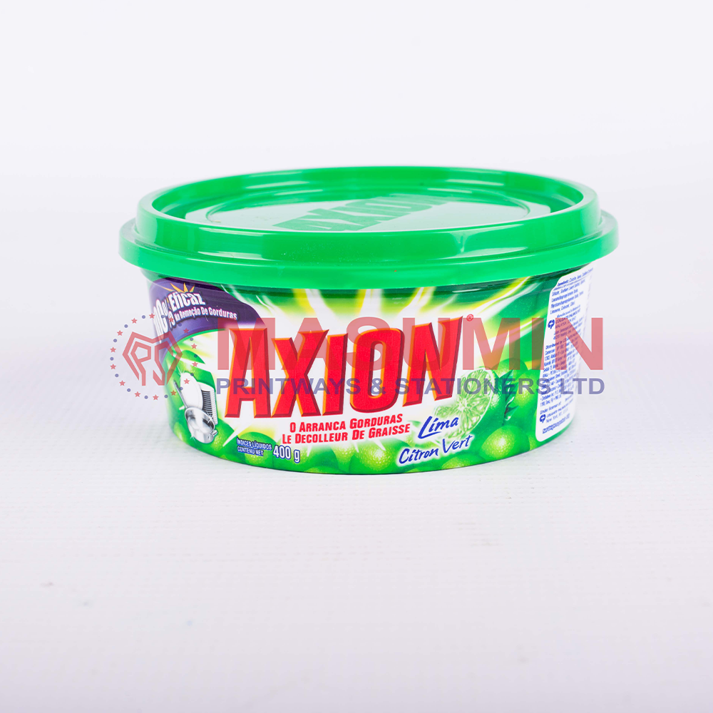 Axion - Dishwashing Soap - 400Gsm - Masuminprintways