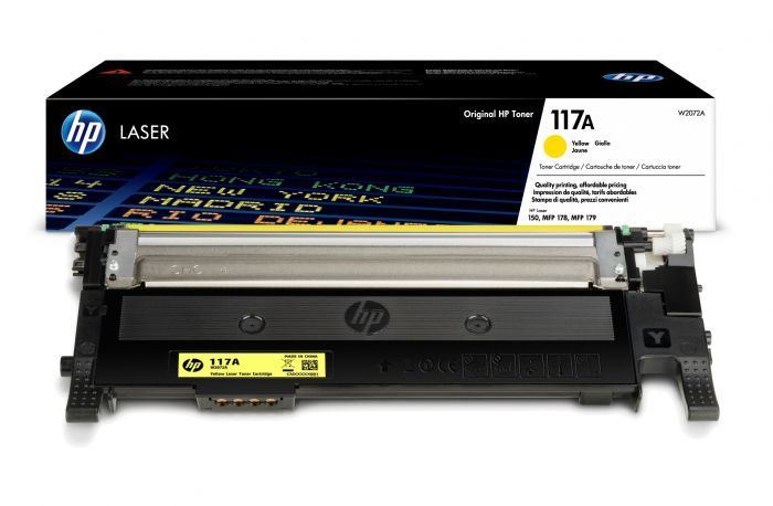 Toner - Compatible - 117A - Yellow - W2072A - HP