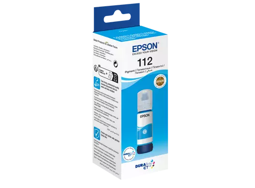 Ink - Bottle - Epson - 112 - Cyan