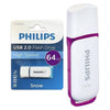 Flash Drive - 64GB - Philips - Snow - 2.0