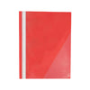 Flat File - Plastic - Thick - A4 -Atlas - Red - AS-F26842