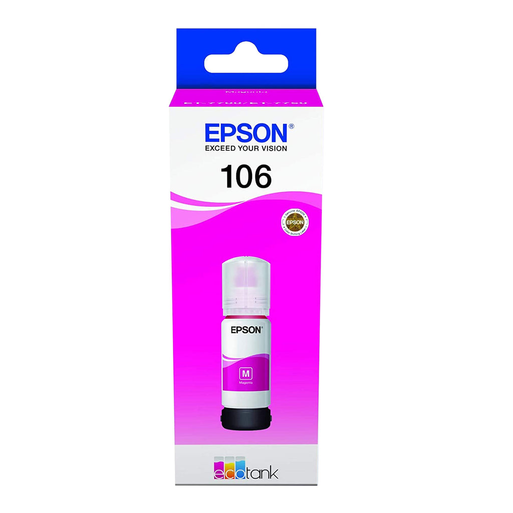Ink - Bottle - Epson - 106 - Magenta