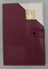 Diary - 2027 - A5 - With Button - Maroon