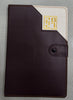 Diary - 2027 - A5 - With Button - Dark Brown