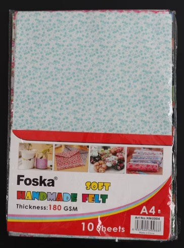 Soft Handmade Felt - 180gsm - Foska - HM5004