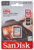 Memory Card - 64GB - Sandisk - Ultra SDXC