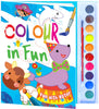Colouring Book - Paint Bursh With 10 Color
