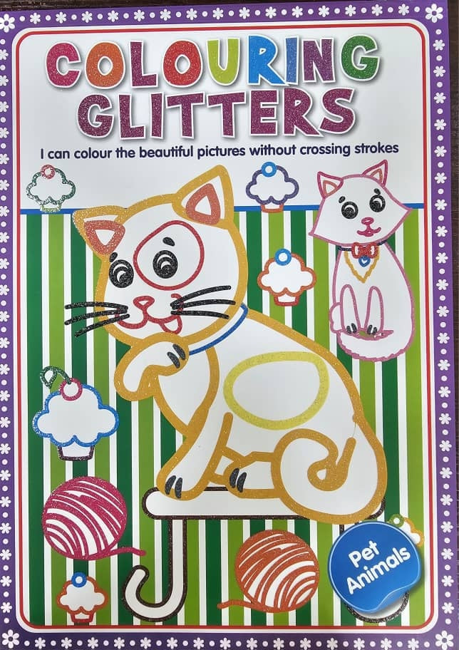 Colouring Glitter Board