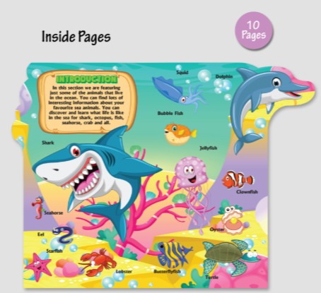 Board Book - Sea Friends - Fun In The Ocean - 978-93-5541-672-8